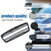 Picture of Front Grill Compatible with 2004 2005 2006 2007 2008 Ford F-150 Grille with Lights Black