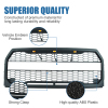 Picture of Front Grille Grill Fit for 2015 2016 2017 Ford F-150 with Lights Black