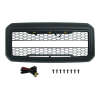 Picture of Front Grill/Grilles Grill Fit for 2011 2012 2013 2014 2015 2016 Ford F-250 Super Duty with Lights Black