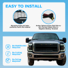 Picture of Front Grill/Grilles Grill Fit for 2011 2012 2013 2014 2015 2016 Ford F-250 Super Duty with Lights Black