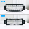 Picture of Front Grille Grill Fits 2017 2018 2019 Ford F-450 Super Duty with Lights Black